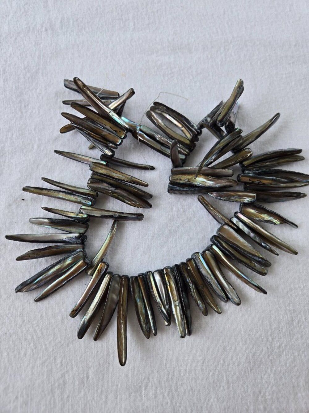 Long Shell Spike Stick Dagger Beads for Jewelry Making
